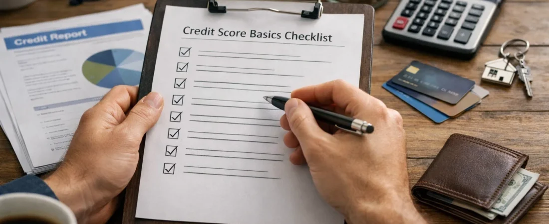 The Credit Score Basics Checklist
